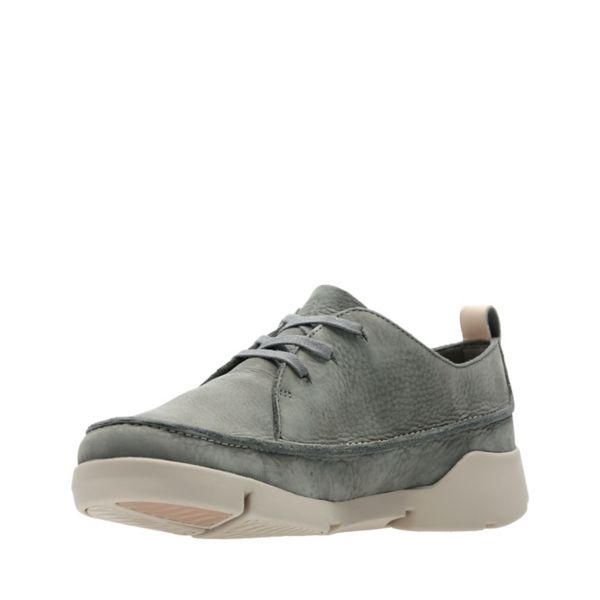 Clarks Womens Tri Clara Flat Shoes Khaki | USA-9524613